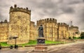 Statue of Queen Victoria in front of Windsor Castle Royalty Free Stock Photo