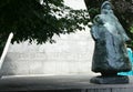 Statue Queen Wilhelmina in The Hague