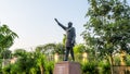 Statue of Rajiv Gandhi, son of Indira Gandhi, the 6th Prime Minister of India from 1984 to 1989