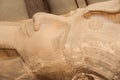 Statue of Ramses II found at Memphis, Egypt Royalty Free Stock Photo