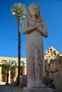 The statue of Ramses II at Karnak Temple, Luxor, Egypt