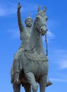 Statue of Rao Jodha in Jodhpur, Rajasthan state, India