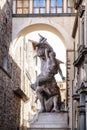 Statue of Polyxena on Piazza della Signoria Royalty Free Stock Photo