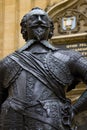 Statue of the 3rd Earl of Pembroke - Oxford - England Royalty Free Stock Photo