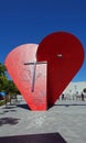 Heart of Our Lady of Fatima in Portugal Royalty Free Stock Photo