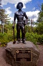 A statue representing the Civilian Conservative Corps of 1933-1942.