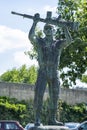 statue representing the Overseas fighters in Mondim de Basto