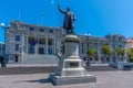 Statue of Richard John Seddon at New Zealand Parliament Buildings in Wellington