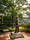 Statue of Richard T. Greener in the yard of the University of South Carolina.