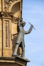 Statue of Ringo Starr on the Hard Days Night Hotel in Liverpool