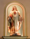Statue of Risen Jesus Christ in Church of St. Paul in Piraeus Greece Royalty Free Stock Photo