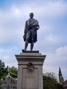 Statue of Robert Burns Royalty Free Stock Photo