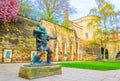 Statue of Robin Hood in Nottingham, England Royalty Free Stock Photo