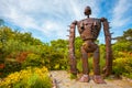 Statue of the robot at Ghibli museum