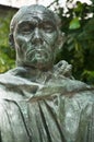 Statue in Rodin museum in Paris Royalty Free Stock Photo