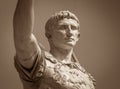 Statue of Roman Emperor Augustus Royalty Free Stock Photo