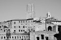 Statue of roman emperor julius caesar augustus and forum of augustus Royalty Free Stock Photo