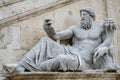 Statue of Roman god Zeus in Rome