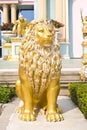 Statue roman lion Royalty Free Stock Photo