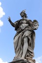 Statue in Rome in Itay Royalty Free Stock Photo