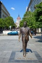 Statue of Ronald Reagan in Budapest, Hungary