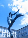 Statue runner 02 Royalty Free Stock Photo