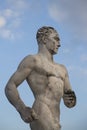 Statue of a runner Royalty Free Stock Photo