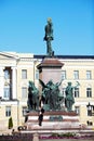 Statue of Russian czar Alexander II, Helsinki