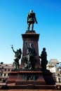 Statue of Russian czar Alexander II, Helsinki Royalty Free Stock Photo