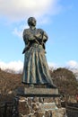 Statue of Ryoma Sakamoto Royalty Free Stock Photo