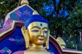 Swayambhu temple Buddha in Kathmandu Statue in Nepal