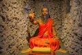 Statue of sadhu, sculpture museum, Kaneri Math, Kolhapur, Maharashtra Royalty Free Stock Photo