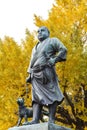 Statue of Saigo Takamori and his dog, Ueno Park, Tokyo, Japan