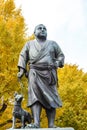 Statue of Saigo Takamori and his dog, Ueno Park, Tokyo, Japan