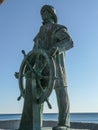 statue of a sailor Royalty Free Stock Photo