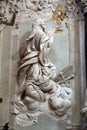 Statue of Saint in the church of Saint Vitale. Parma Royalty Free Stock Photo