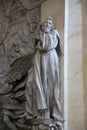 Statue of Saint in the church of Saint Vitale. Parma. Italy Royalty Free Stock Photo