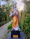 Statue of Saint Emma, ??a noblewoman and founder of several churches and monasteries in the Austrian Duchy of Carinthia.