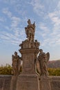 Statue of Saint Florian in Kutna Hora, Czech Republic Royalty Free Stock Photo