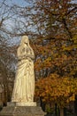 Statue of Saint Genevieve, patroness of Paris