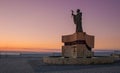 Saint Goncalo statue in the city of Lagos, Algarve, Portugal