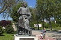 Statue of Saint James in Burgos, camino Frances