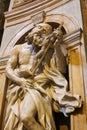 Statue of Saint Jerome or Hieronymus in Siena Cathedral