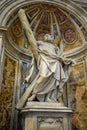 Statue of Saint Longinus, St. Peter Basilica, Vatican, Italy Royalty Free Stock Photo