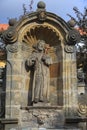 Statue of the saint near Kloster Michelsberg (Michaelsberg) in B