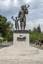 The statue of Saint Nicholas at Demre in Turkey. Royalty Free Stock Photo