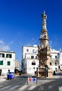 Statue of Saint Oronzo, Ostuni, Apulia, Italy, La citta Bianca