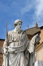 Statue of Saint Paul the Apostle Royalty Free Stock Photo