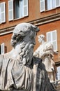 Statue of Saint Paul the Apostle in Vatican City Royalty Free Stock Photo