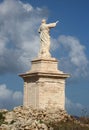 Statue Saint Paul, St Paul\'s Island, Malta Royalty Free Stock Photo